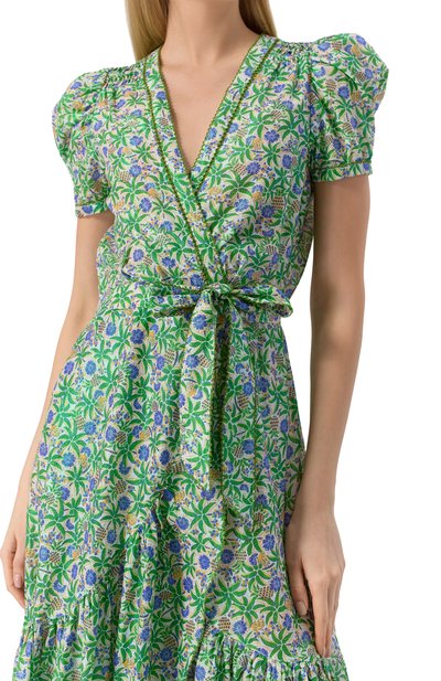 Хлопковое платье POUPETTE ST BARTH, арт. W3AR25LKHNB, фото 5