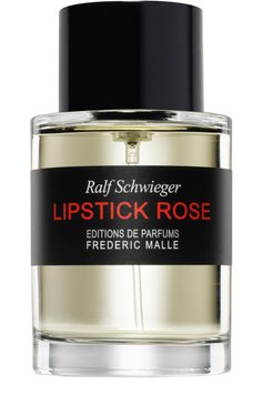 Парфюмерная вода lipstick rose (100ml) FREDERIC MALLE бесцветного цвета, арт. 3700135000612 | Фото 1 (Материал внутренний: Не назначено; Региональные ограничения белый список (Axapta Mercury): Не проставлено; Нос: Не проставлено; Тип продукта - парфюмерия: Парфюмерная вода; Статус проверки: Провере�на категория; Ограничения доставки: flammable)