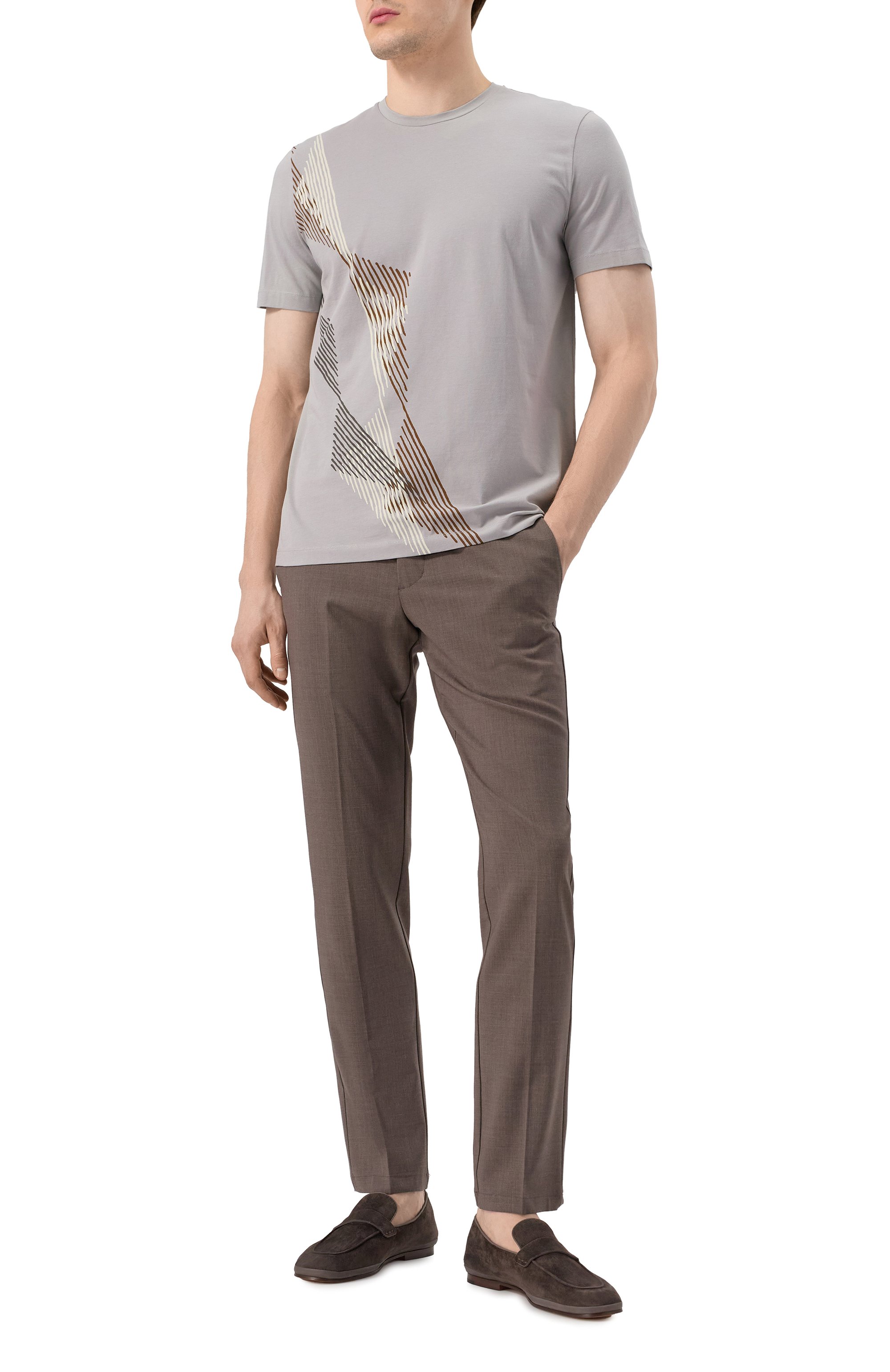 Шерстяные брюки MARCO PESCAROLO, арт. VENT0/5120, фото 2