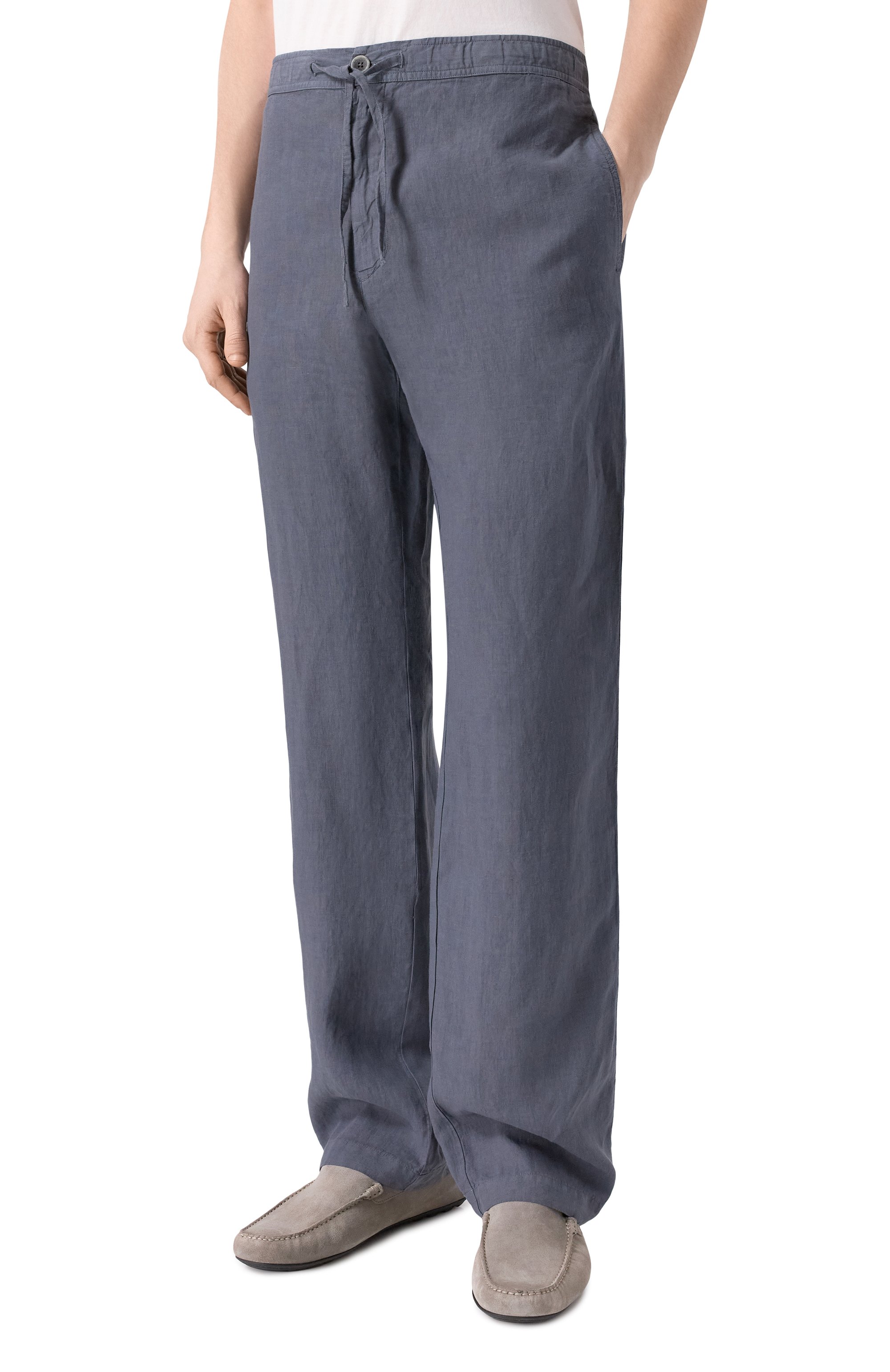 Льняные брюки 120% LINO, арт. 33ALIM29PT/0253/000, фото 3