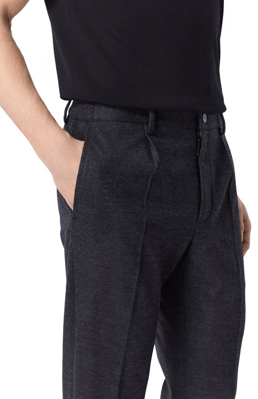 Шерстяные брюки Stefano Ricci M1T5300011/W0036R Серый  M1T5300011/W0036R Фото 5