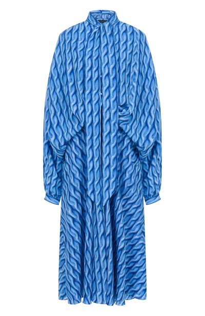 Женское атласное платье BALENCIAGA, арт. 814150/TRLB4