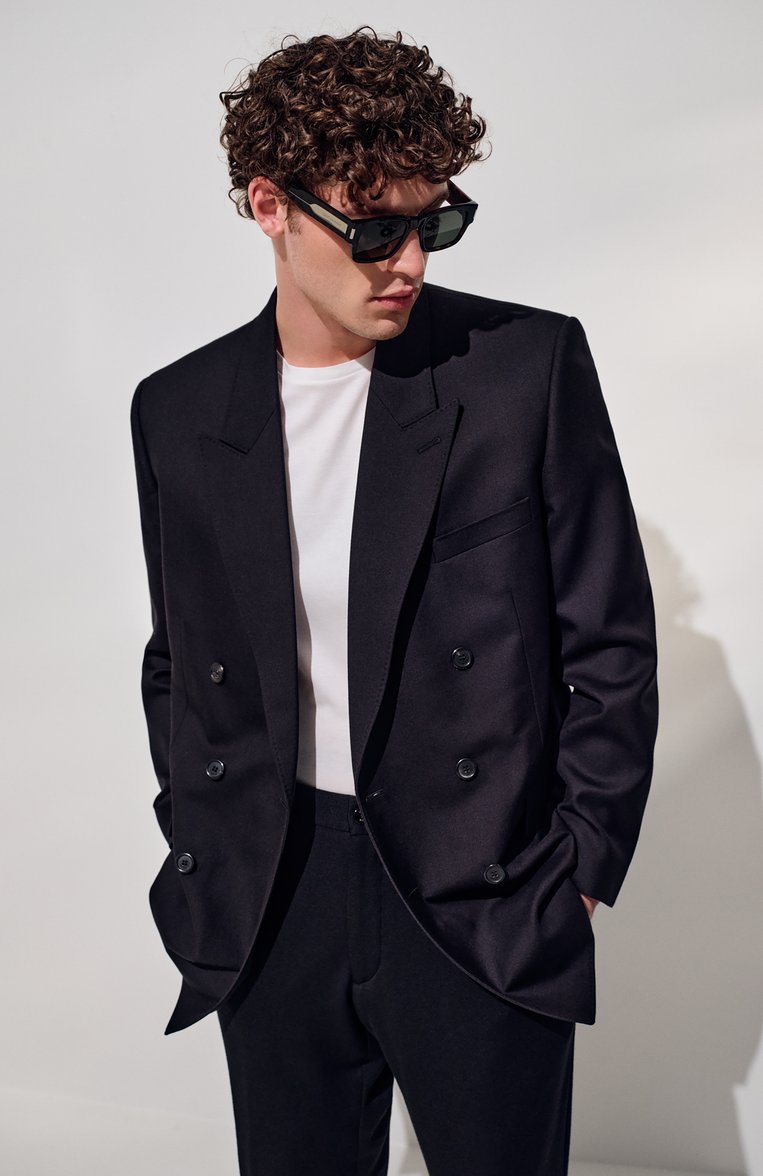 Женские солнцезащитные очки SAINT LAURENT коричневого цвета, арт. SL 617 002 | Фото 8 (Нос: Не проставлено; Региональные ограничения белый список (Axapta Mercury): Не проставлено; Кросс-КТ: С/з-унисекс; Тип очков: С/з; Материал: Пластик; Очки форма: Квадратные; Оптика Гендер: оптика-унисекс)