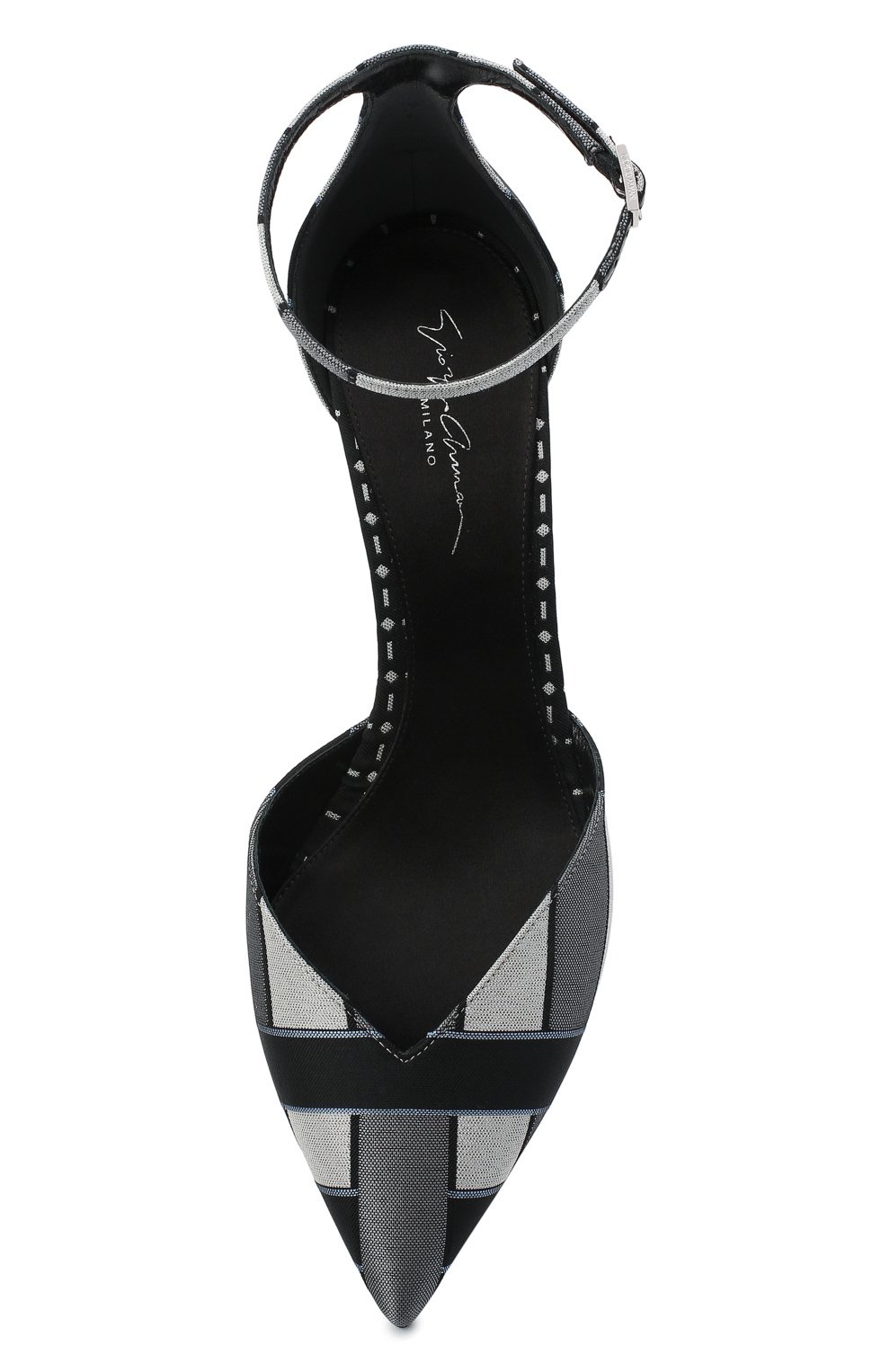 Текстильные туфли GIORGIO ARMANI, арт. X1E882/XM768, фото 5