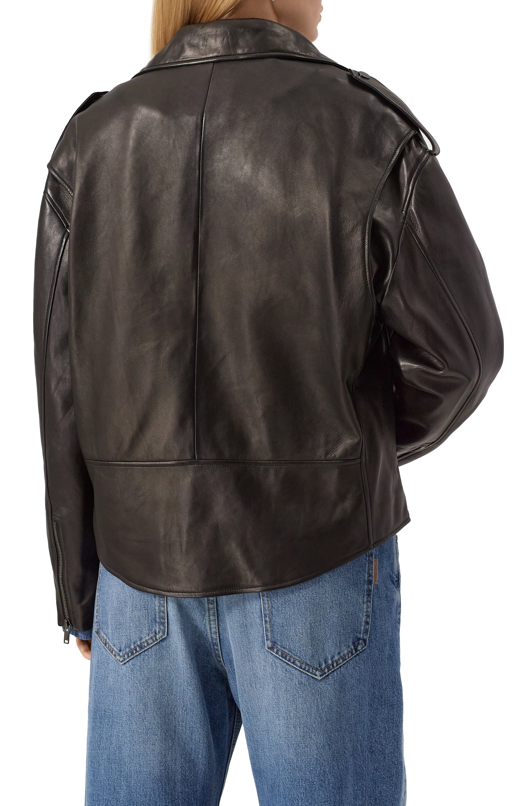 Кожаная куртка MVST, арт. ZTXBCK-Y298-1/Z2759-2, фото 4