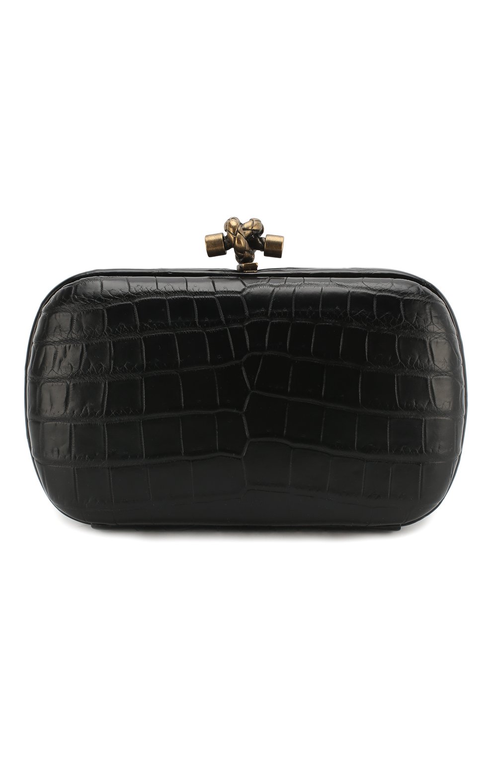 Клатч chain knot из кожи крокодила BOTTEGA VENETA, арт. 498478/VIABA/CNIL, фото 1