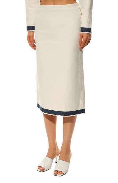 Джинсовая юбка PRADA, арт. GFD160-10G1-F01CD-221, фото 3