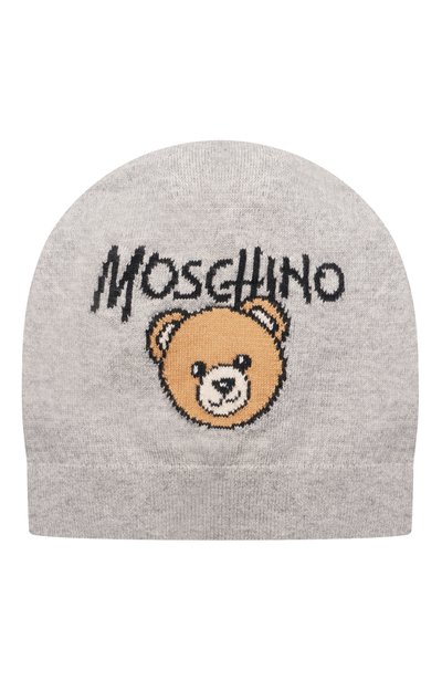 Шапка из хлопка и шерсти MOSCHINO, арт. HMX020/LHE43