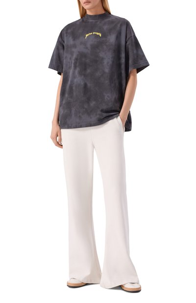 Хлопковая ф утболка PALM ANGELS, арт. PWAA07BS26JER009, фото 2