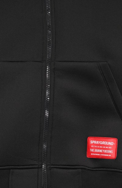 Толстовка SPRAYGROUND черного цвета по цене 18150 руб., арт. SPY954, фото 3 Толстовка SPRAYGROUND, арт. SPY954, фото 3