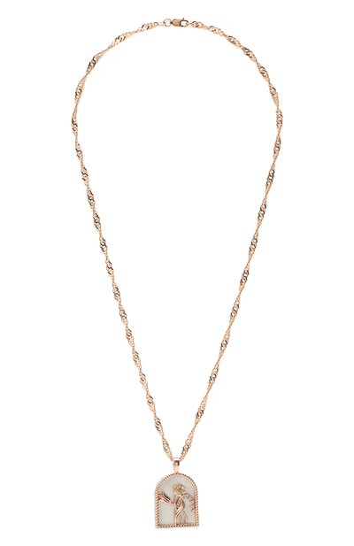 Подвеска-арка с демантоидом MOONKA, арт. dem-anl, фото 1