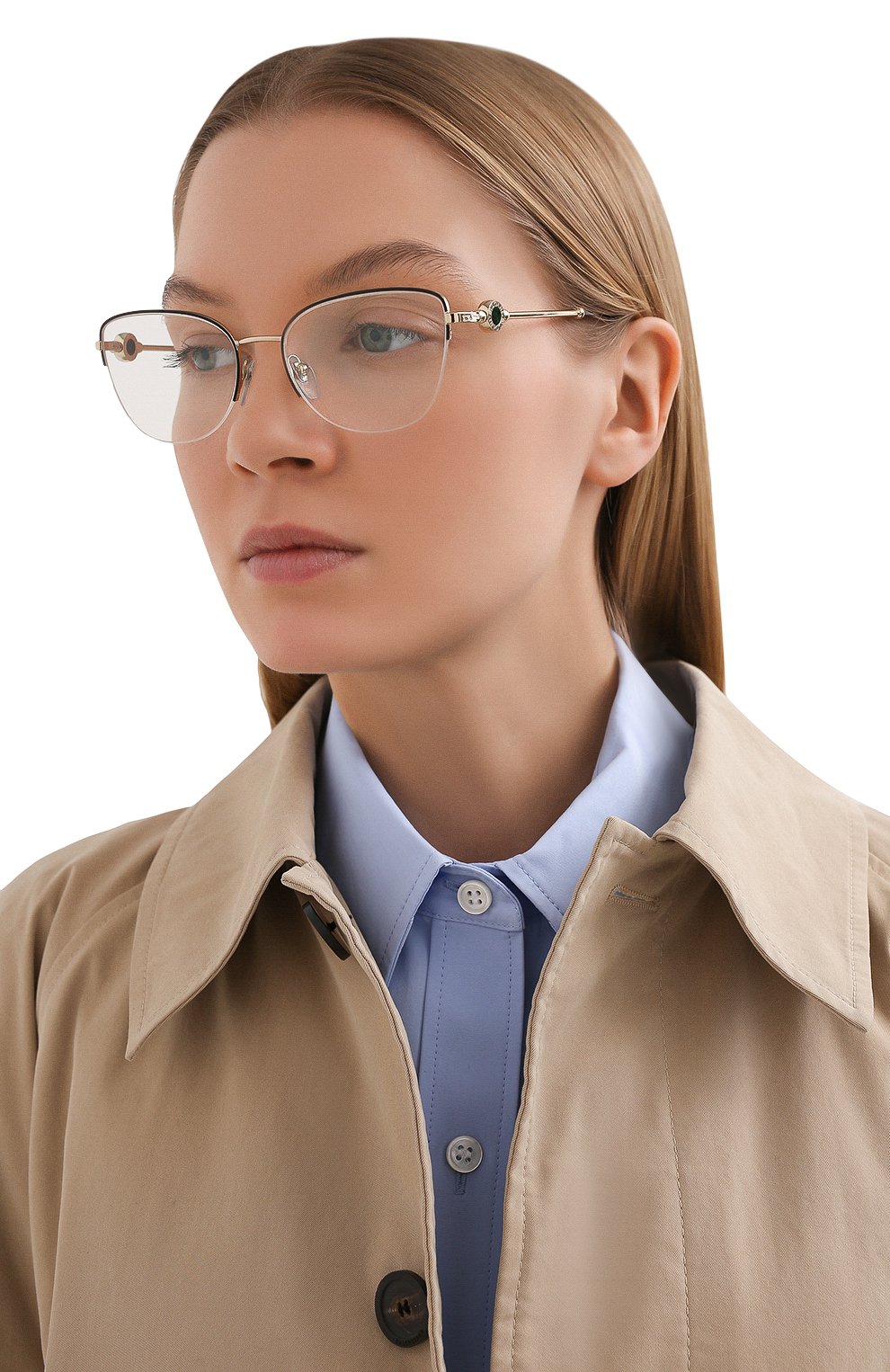 Оправа BVLGARI черного цвета по цене 26700 руб., арт. 2211-2033, фото 2 Оправа BVLGARI, арт. 2211-2033, фото 2