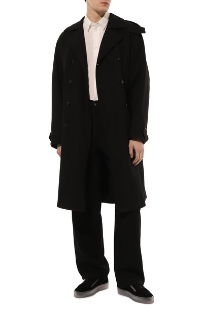 Замшевые кеды GIUSEPPE ZANOTTI DESIGN черного цвета по цене 69950 руб., арт. RM30004/001, фото 2 Замшевые кеды GIUSEPPE ZANOTTI DESIGN, арт. RM30004/001, фото 2