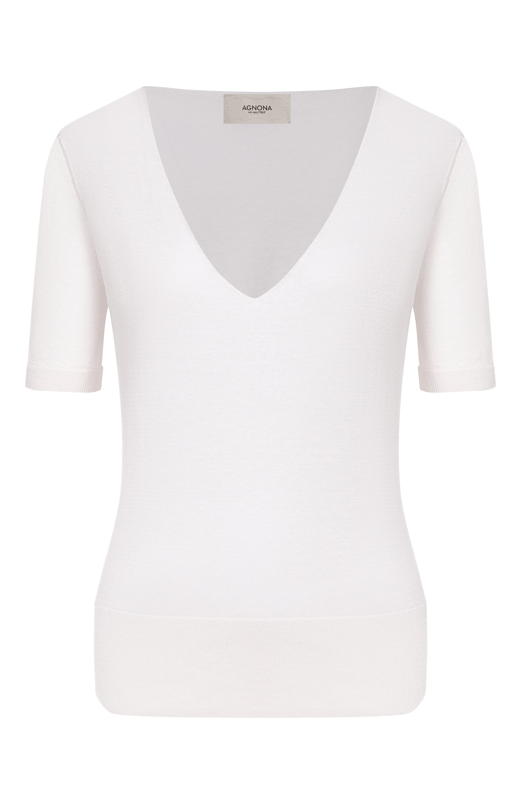 Пуловер изо льна и шелка AGNONA, арт. K011025E/0L180PE, фото 1