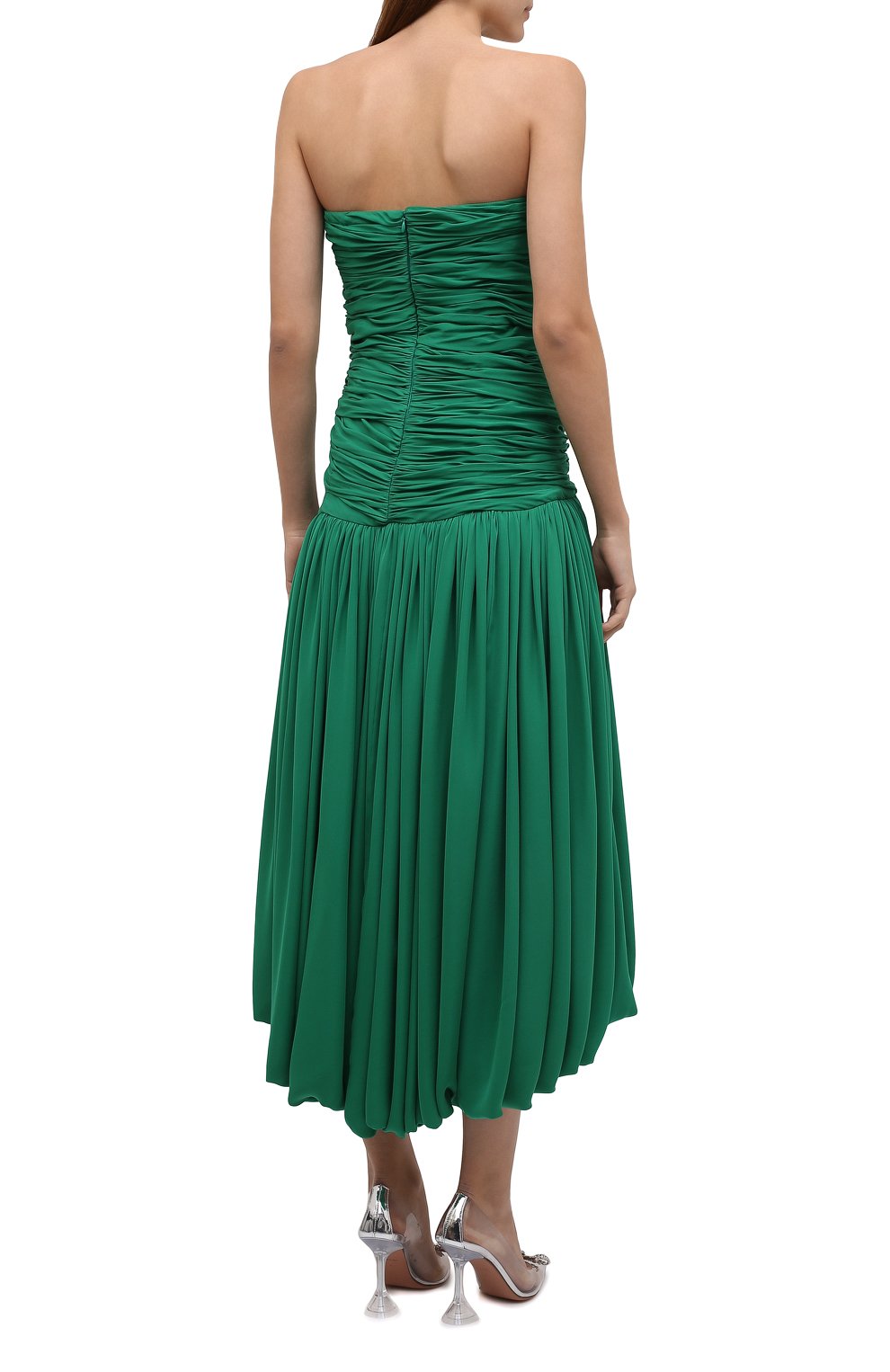 Шелковое платье KHAITE, арт. 5204314/SHIVANI, фото 4