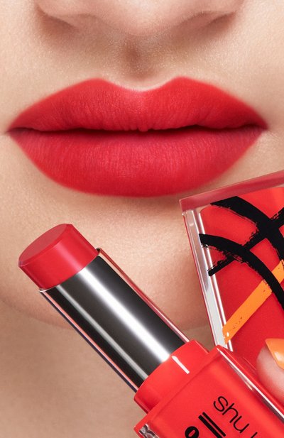 Помада для губ rouge unlimited matte, rd163 red boost SHU UEMURA, арт. 4935421731744, фото 5