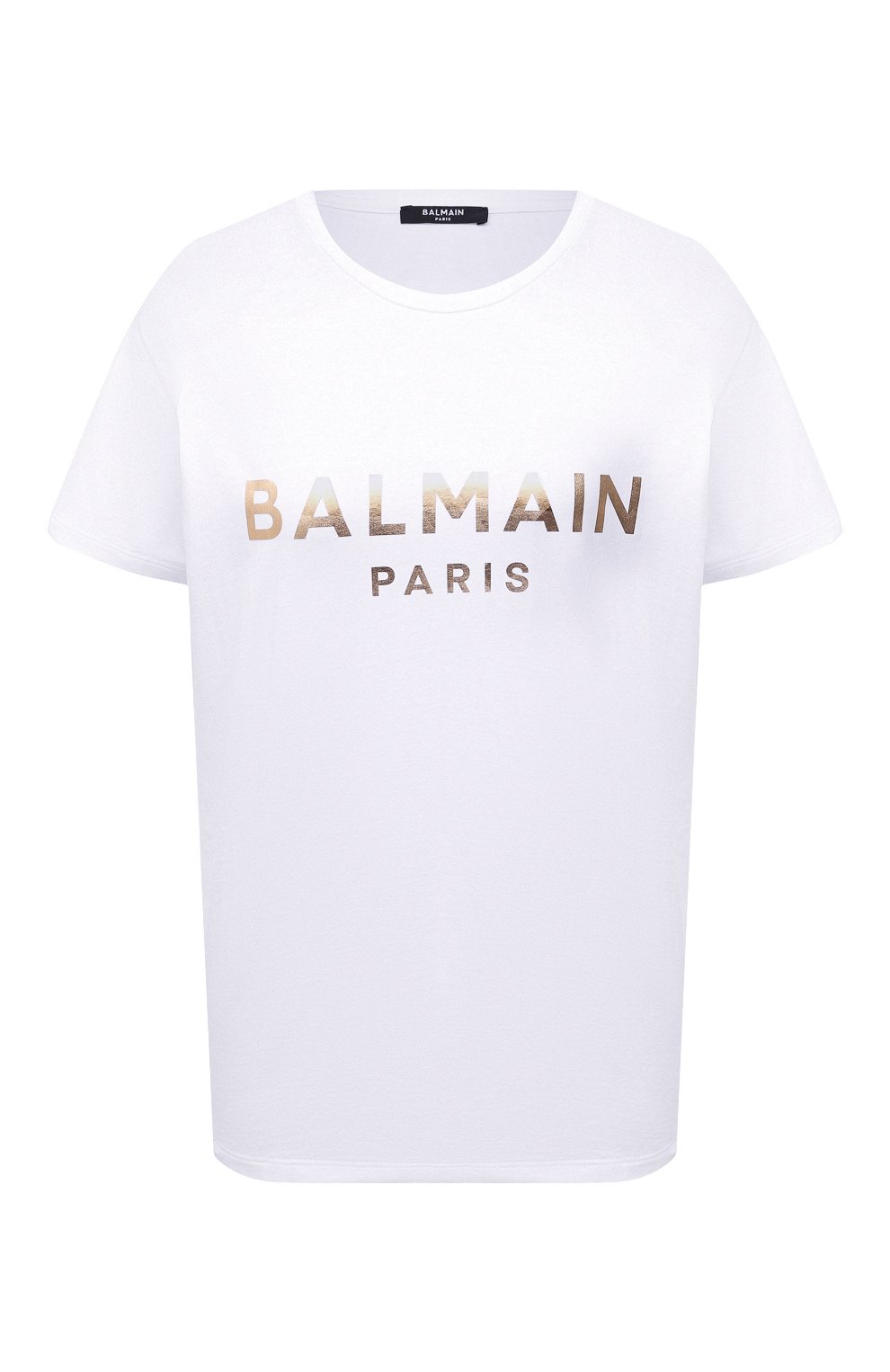 Хлоп ковая футболка BALMAIN, арт. VF0EF000/B020, фото 1