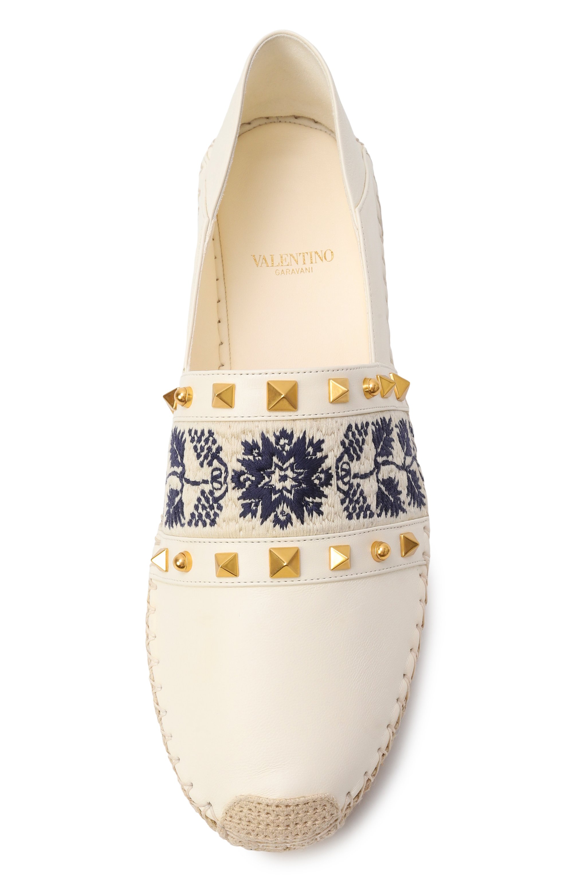 Кожаные эспадрильи county VALENTINO, арт. 6W2S0LP6/QDA, фото 6