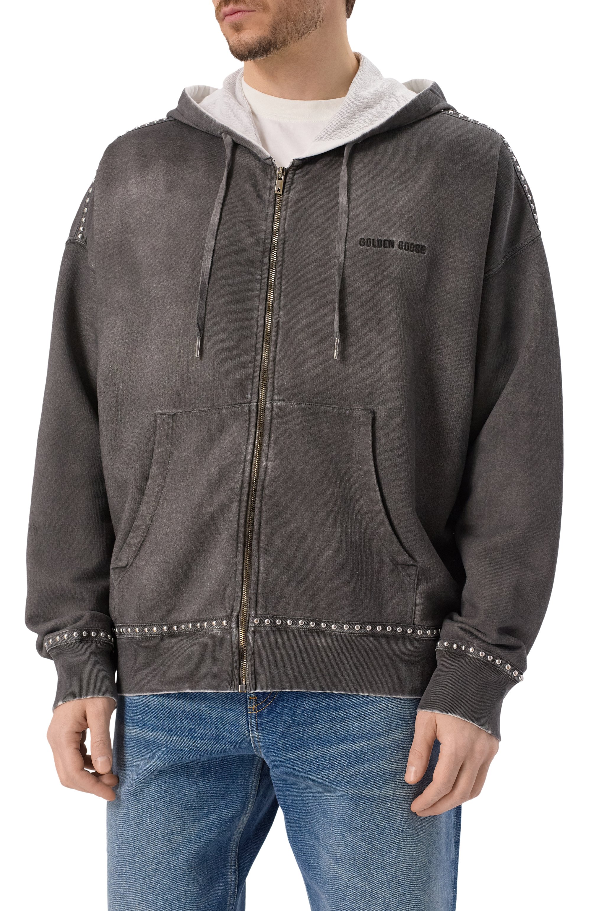 Хлопкова�я толстовка GOLDEN GOOSE DELUXE BRAND, арт. GUP01892.P001862, фото 3