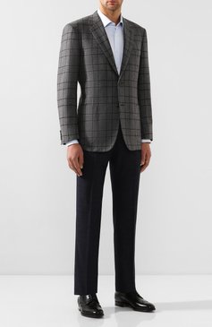 Кожаные дерби SANTONI, арт. MCRG04532JB2INENN01, фото 1