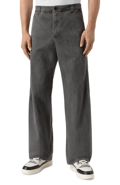 Хлопковые брюки DIESEL, арт. A15158/0NJBP, фото 3