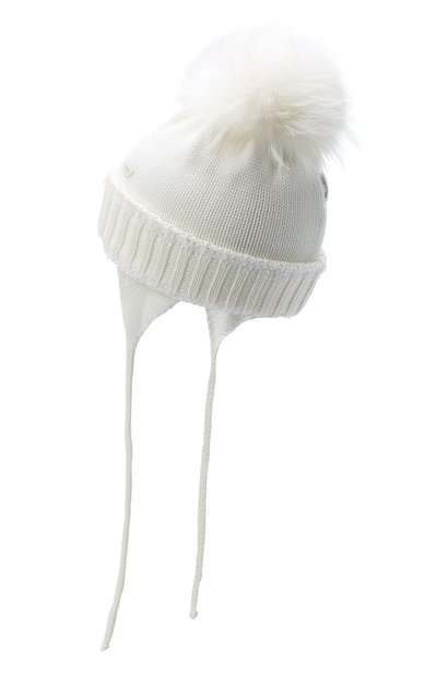 Шерстяная шапка с меховым помпоном IL TRENINO, арт. 20 7989/E7, фото 2