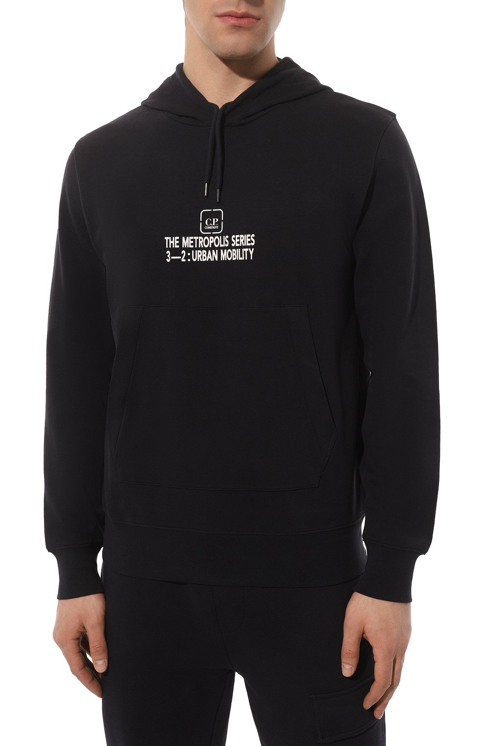 Хлопковое худи C.P. COMPANY, арт. 14CMSS208A-006452W, фото 3