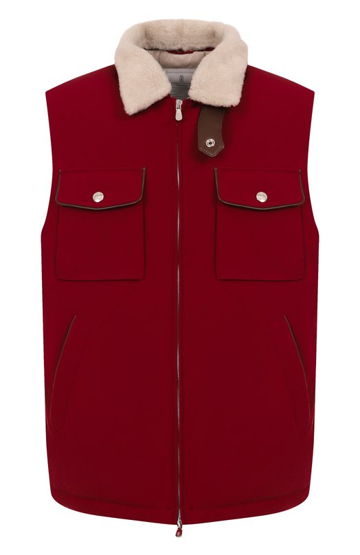 Жилет Brunello Cucinelli MV4061646 Красный MV4061646