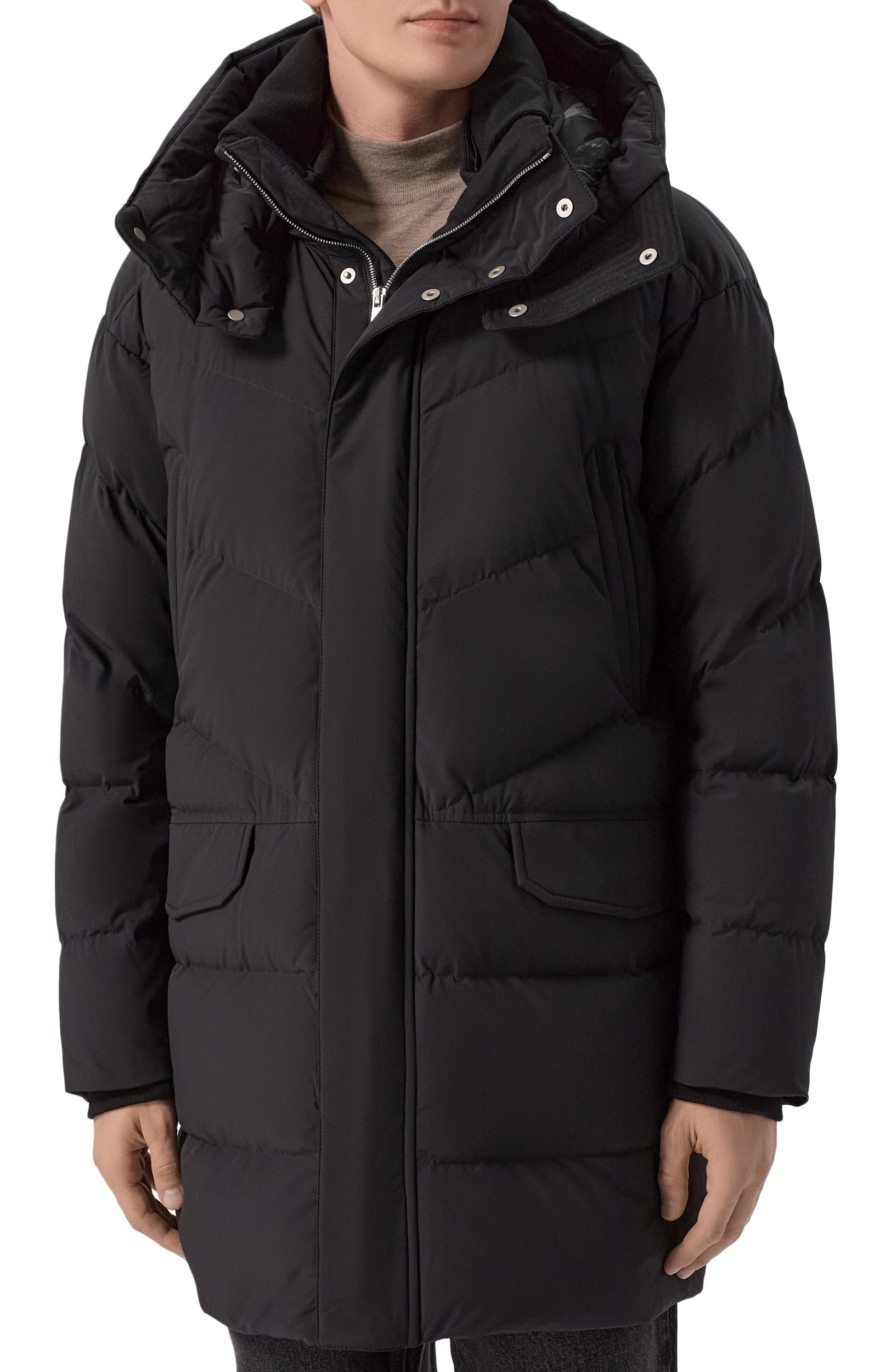 Пуховик KITON черного цвета по цене 683000 руб., арт. UGK211AK0269L, фото 3 Пуховик KITON, арт. UGK211AK0269L, фото 3