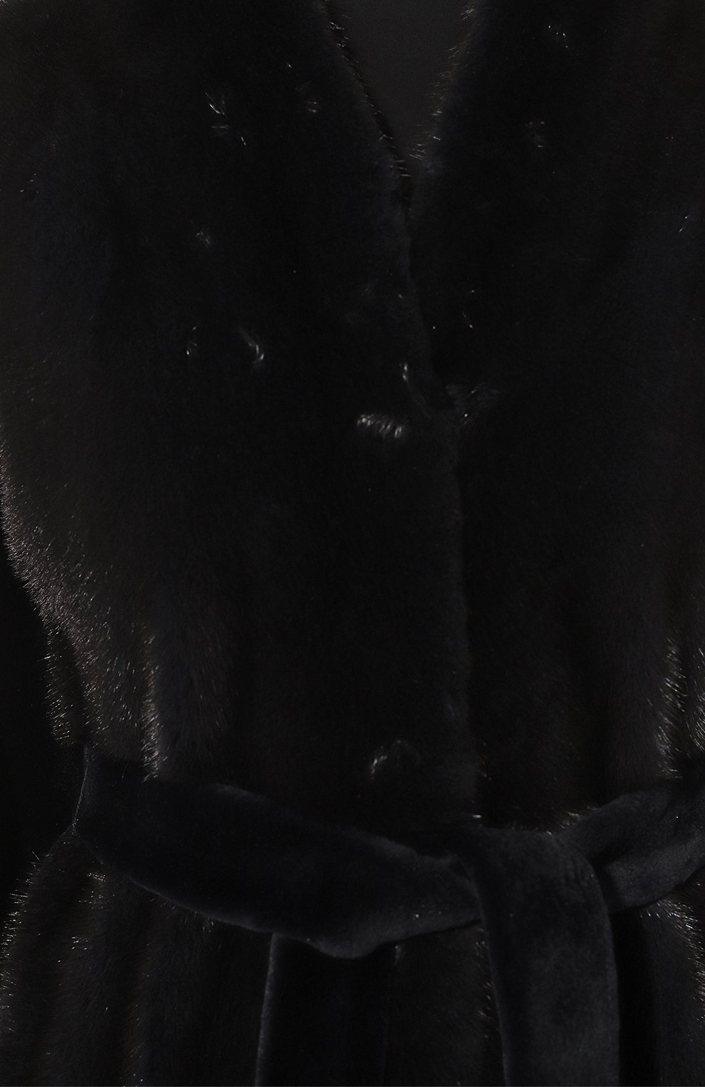 Шуба из норки YVES SALOMON темно-синего цвета по цене 1850000 руб., арт. 7WYM75720VLVR, фото 5 Шуба из норки YVES SALOMON, арт. 7WYM75720VLVR, фото 5