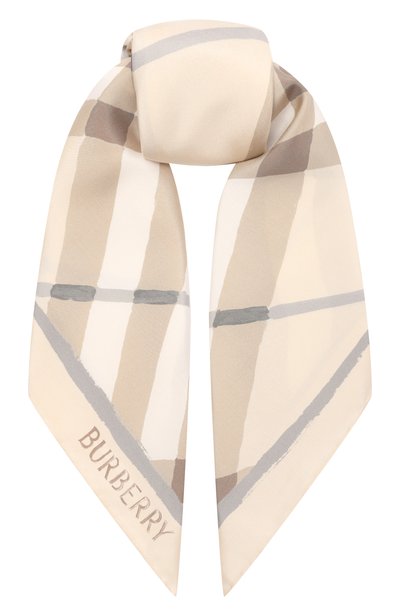 Ж енский шелковый платок BURBERRY, арт. 8126948