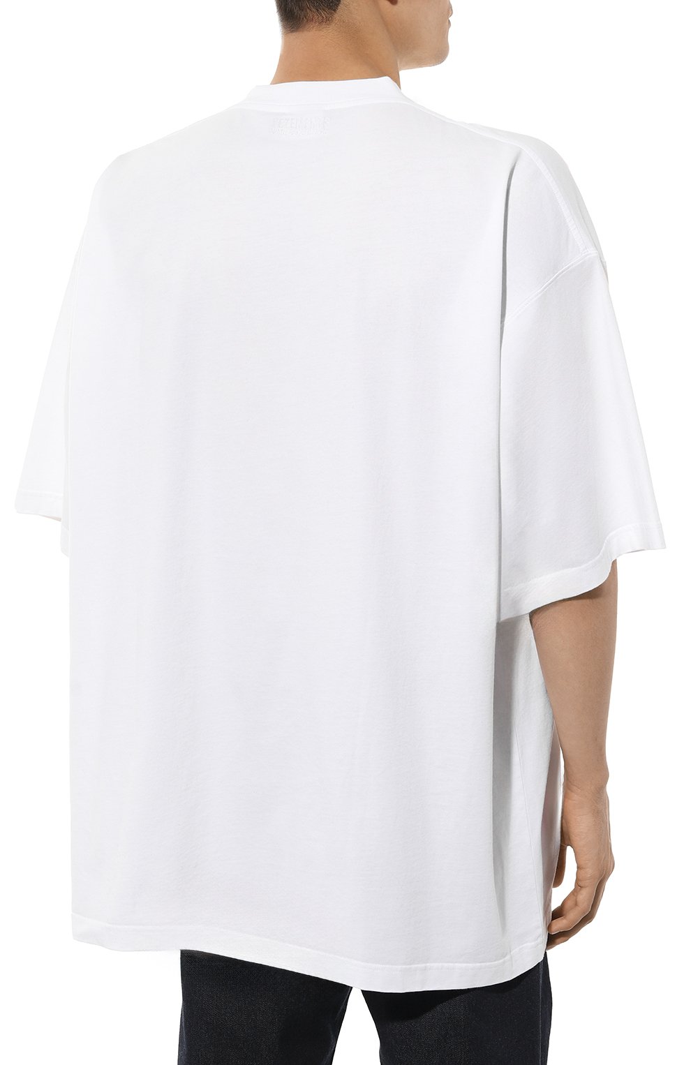 Хлопковая футболка VETEMENTS, арт. UE64TR800W, фото 4