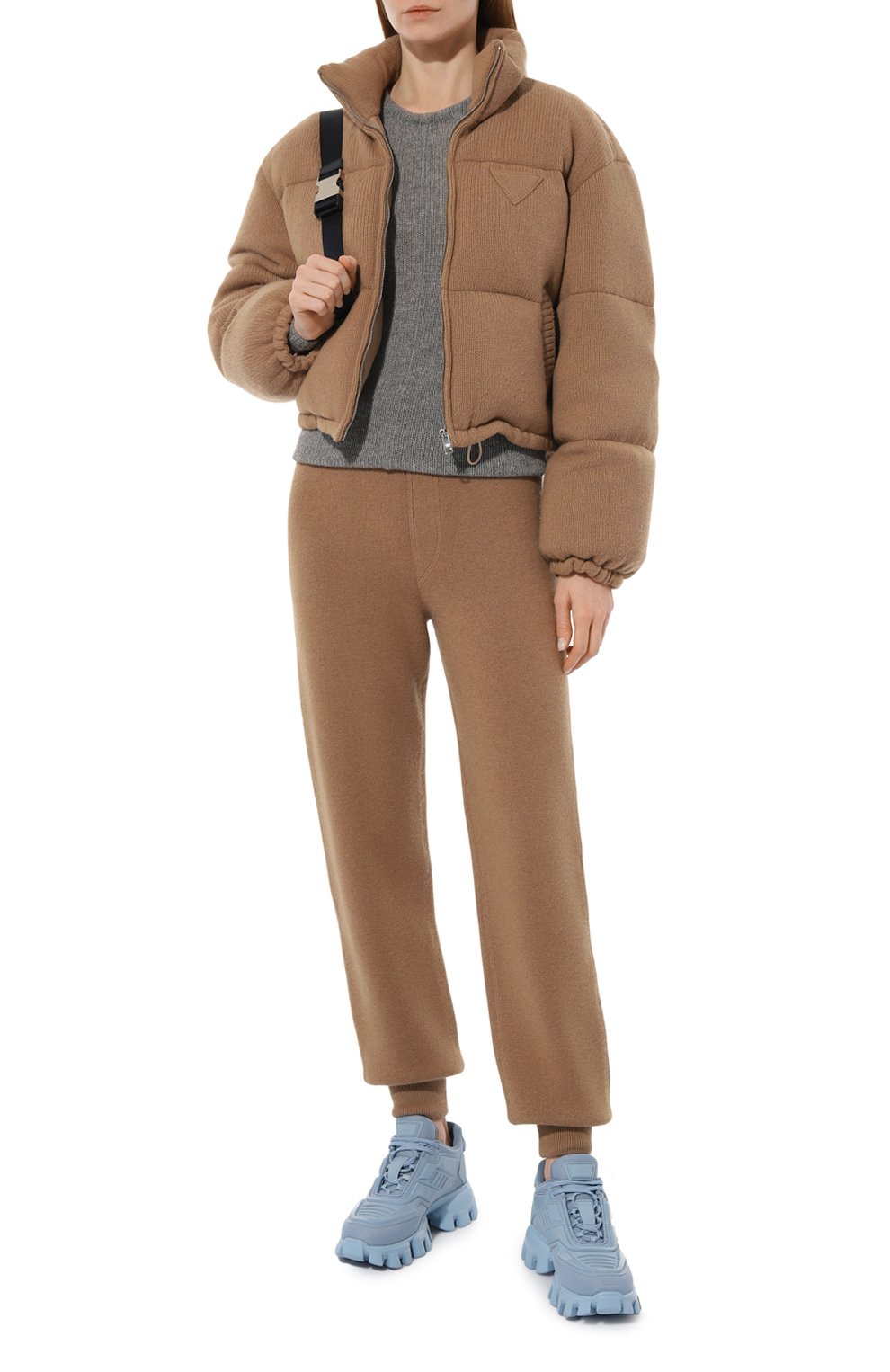 Пуховик из шерсти и кашемира PRADA, арт. P25H88-1YFB-F0594-211, фото 2