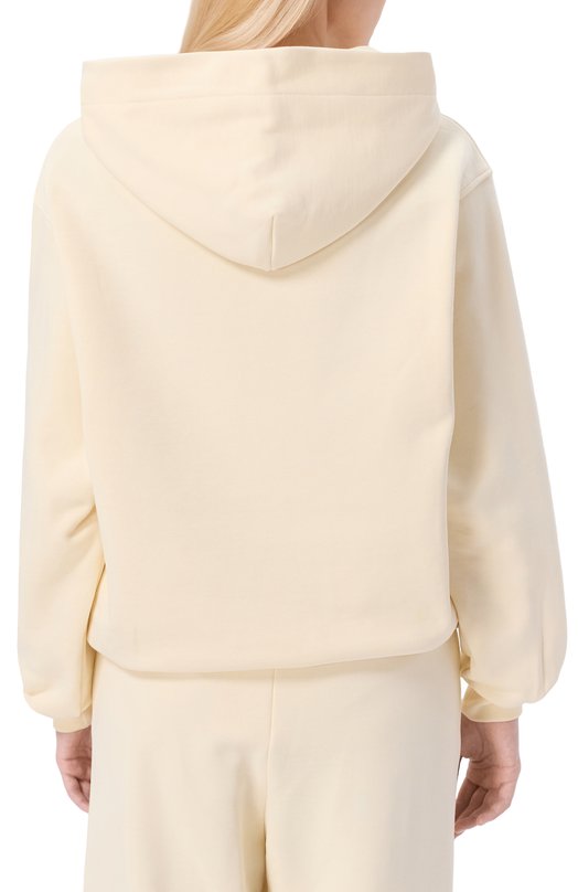 Хлопковое худи Comme des Fuckdown CFABW01355 Кремовый  CFABW01355 Фото 4