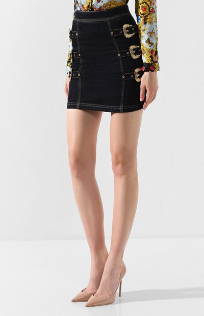 Джинсовая юбка VERSACE JEANS COUTURE, арт. A9HUA301-UDP803/ALK3M, фото 3