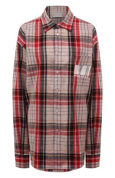 Рубашка из шерсти и хлопка VTMNTS, арт. VL14SH750S/5037, фото 1