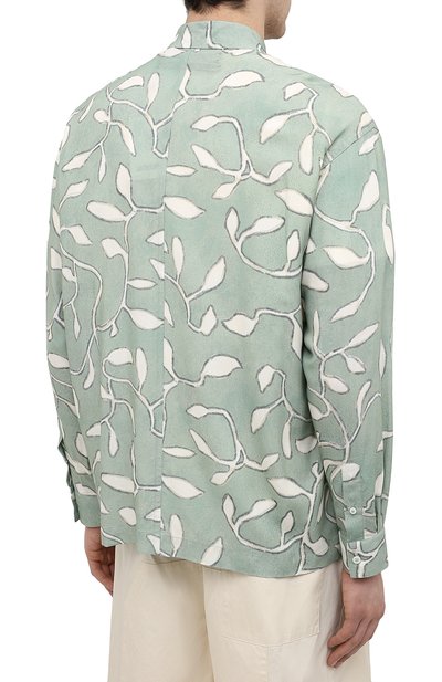 Рубашка из вискозы JACQUEMUS, арт. 215SH02/111543, фото 4