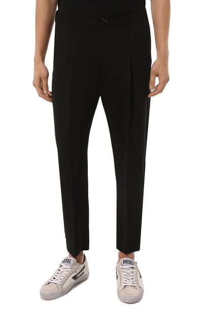 Брюки KAZUYUKI KUMAGAI черного цвета по цене 58800 руб., арт. AP22-038, фото 3 Брюки KAZUYUKI KUMAGAI, арт. AP22-038, фото 3