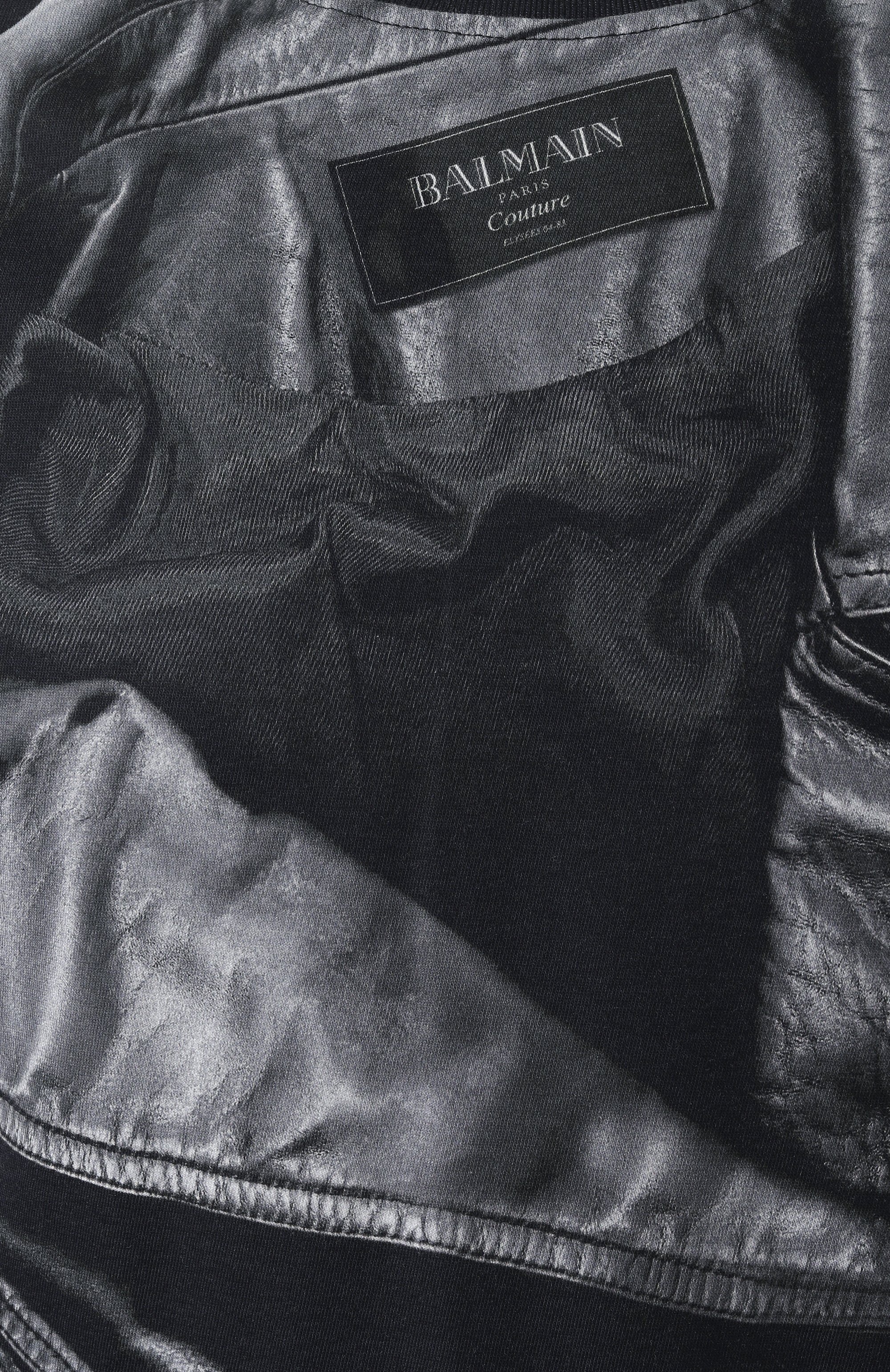 Хлопковый лонгслив BALMAIN, арт. EH1EM016/GE40, фото 6