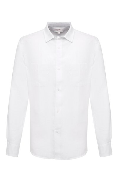 Льняная рубашка DEREK ROSE, арт. 9820-M0NA001, фото 1