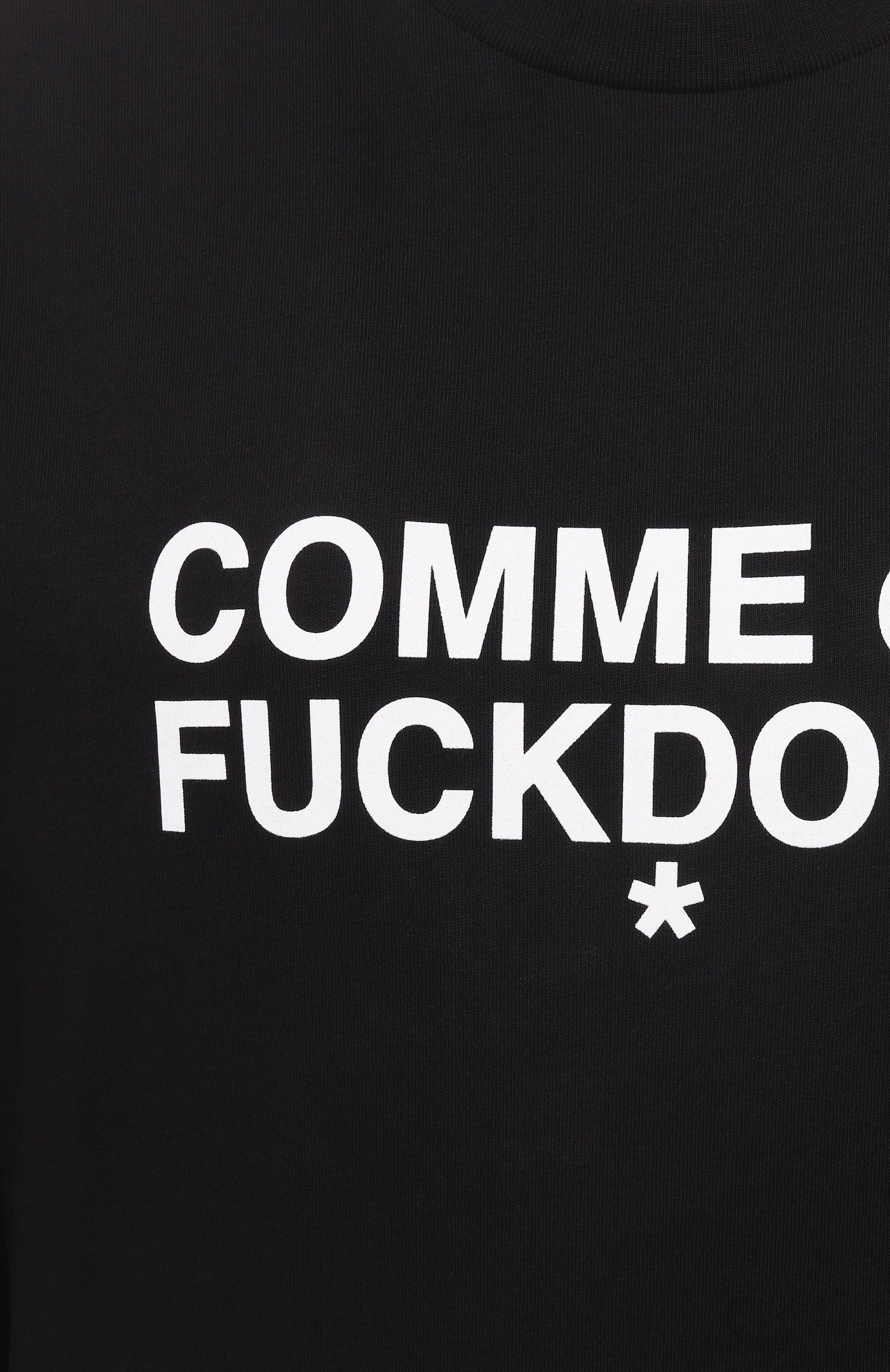 Хлопковое платье COMME DES FUCKDOWN, арт. CFABW01208, фото 6