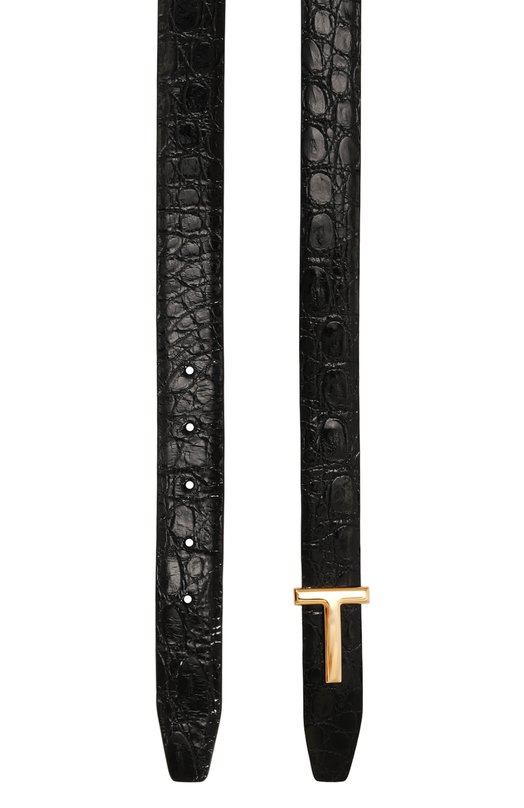 Двусторонний ремень Tom Ford TB224/ECY001G Чёрный  TB224/ECY001G Фото 4