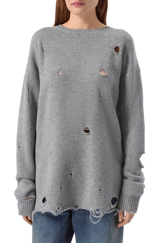 Свитер из шерсти и кашемира Addicted AD1004 Серый  AD1004 Фото 3