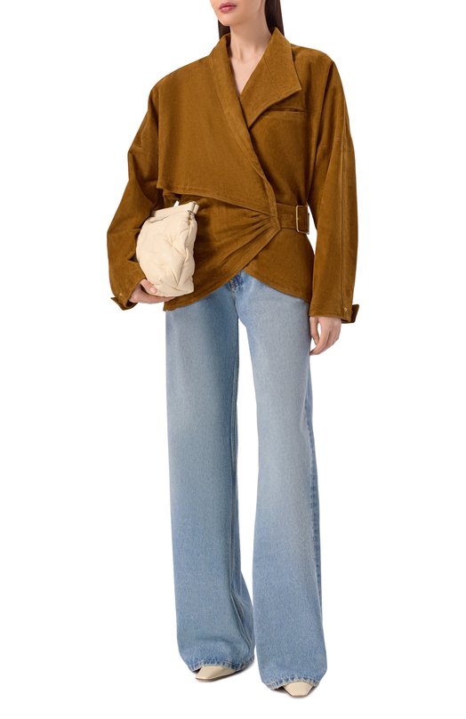 Замшевая куртка Darkpark WJA10/LTS02 Коричневый  WJA10/LTS02 Фото 2