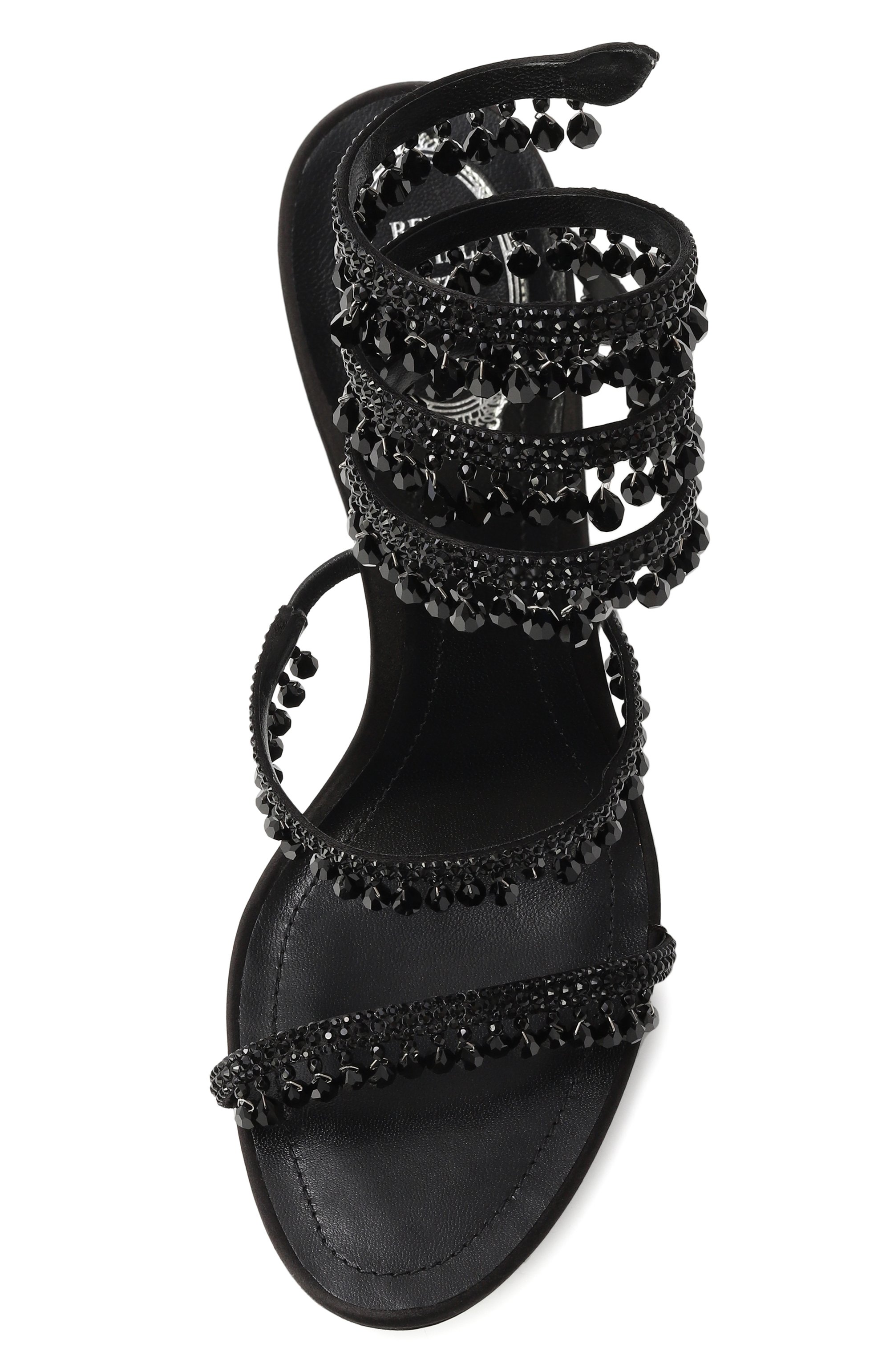 Текстильные босоножки chandelier 105 RENE CAOVILLA, арт. C12535-105/R001, фото 6