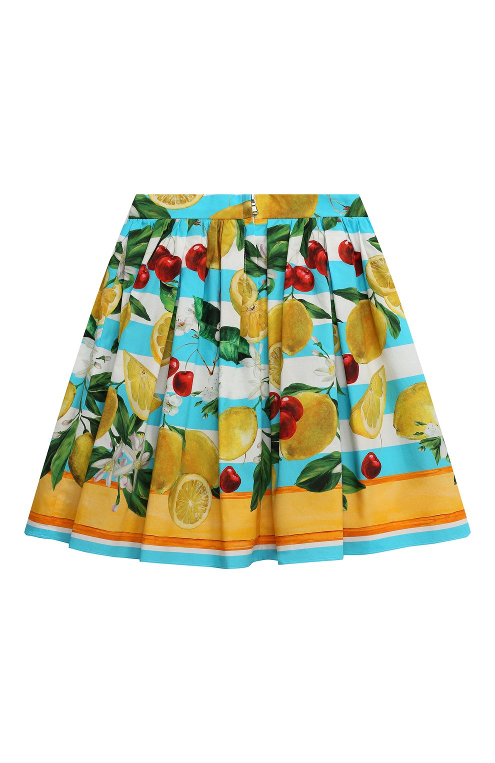 Хлопковая юбка DOLCE & GABBANA, арт. L54I94/G7L8Z/2-6, фото 2