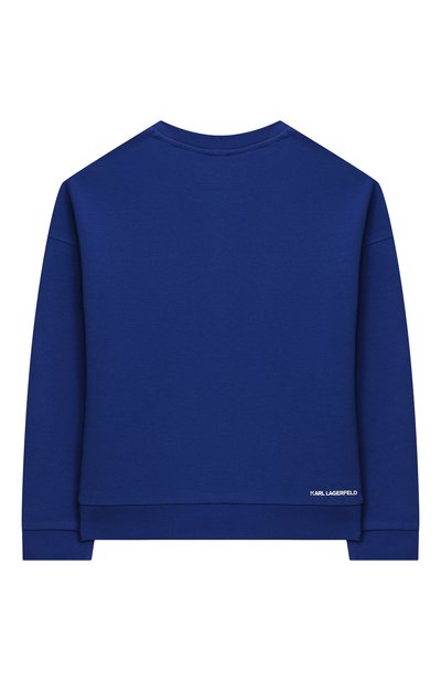 Хлопковый свитшот KARL LAGERFELD KIDS, арт. Z25261, фото 2