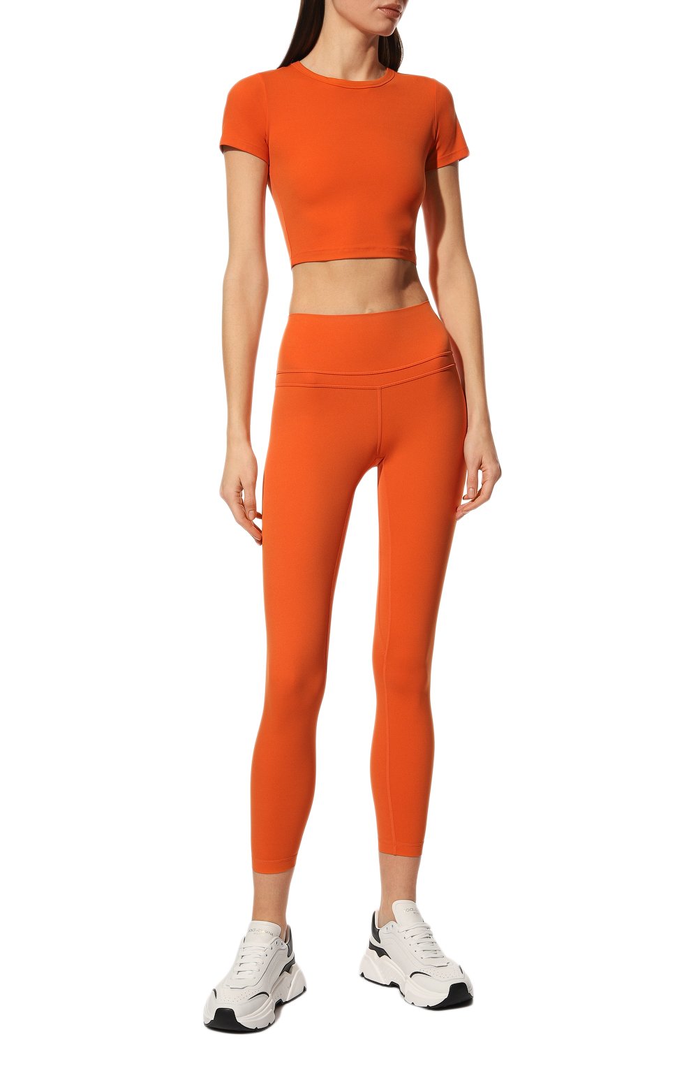 Топ DAILY REMINDER оранжевого цвета по цене 9100 руб., арт. T018-OR, фото 2 Топ DAILY REMINDER, арт. T018-OR, фото 2