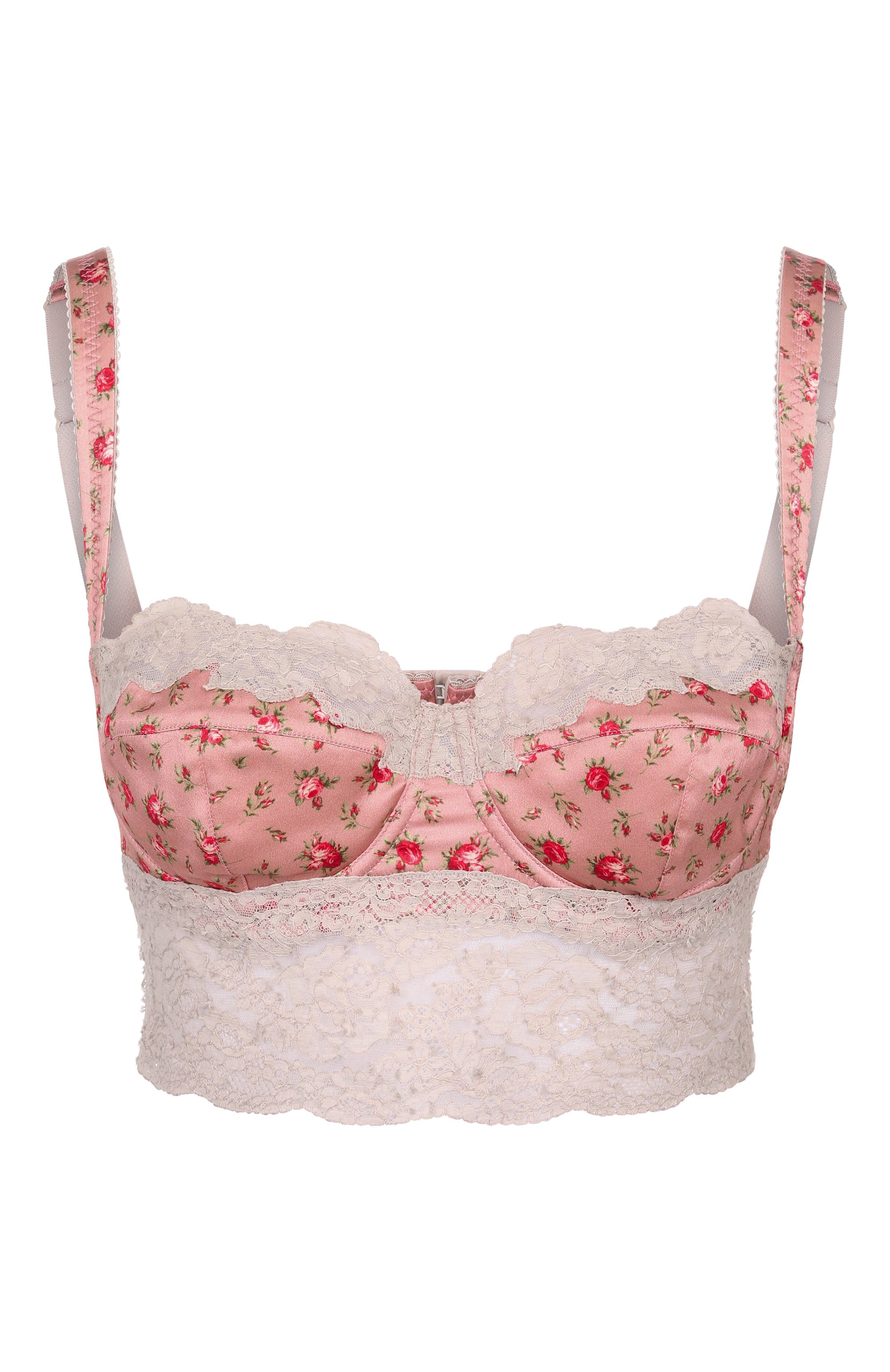 Бюстье из шелка и хлопка DOLCE & GABBANA, арт. 01C93T/0N0E3, фото 1