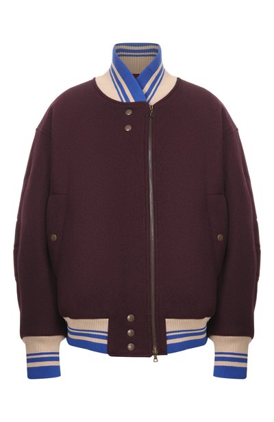 Женская шерстяной бомбер DRIES VAN NOTEN, арт. 262-010506/4216